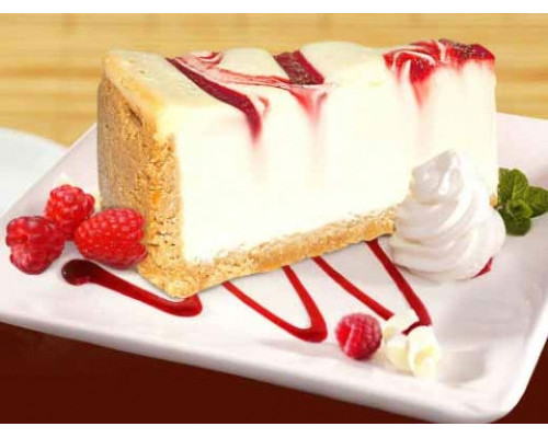 Чизкейк Нью-Йорк с малиной