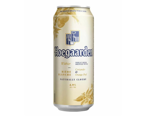 Пиво "Хугарден" фильтрованное светлое 0,5л.