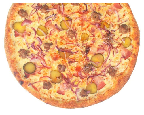 Чизбургер-пицца