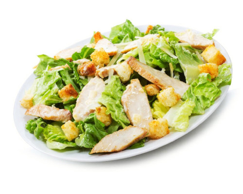 Салат цезарь с курицей