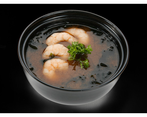 Мисо суп с креветкой