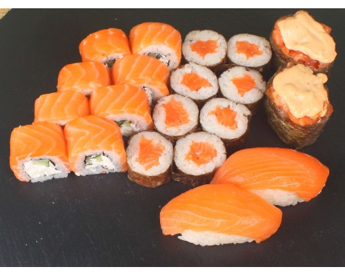 Сет с лососем